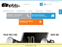 Tablet Screenshot of hpfoto.pl